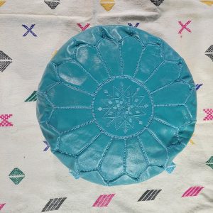 Green Pistachio Moroccan Pouf