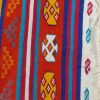 Authentic Moroccan Red Handmade Berber Rug Dimensions Length: 49 inches, Width 21 inches - Image 3