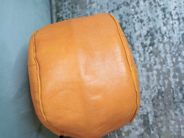UNSTUFFED Pouf Handmade Genuine Leather Ottomans | Berber Poufs - Image 3